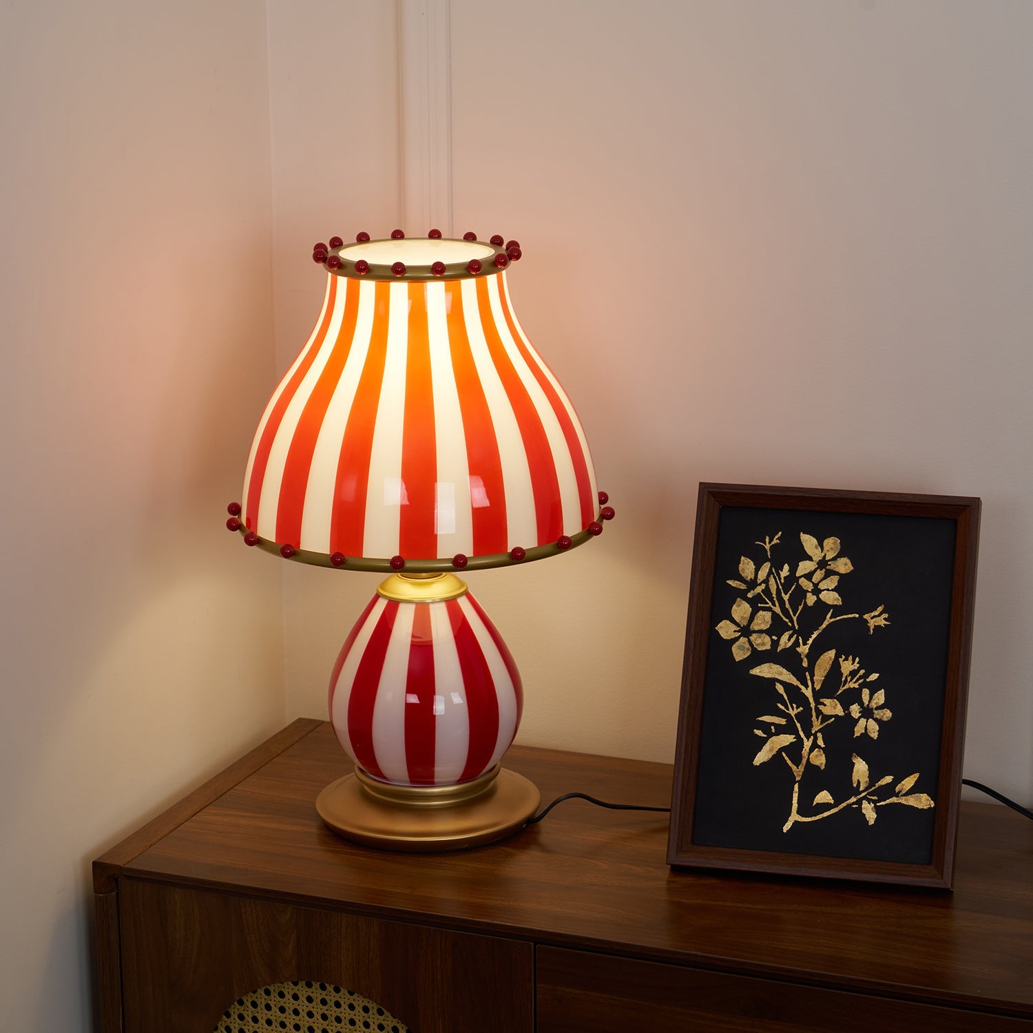 CAMBRIDGE CARNIVAL WHIMSY TABLE LIGHT