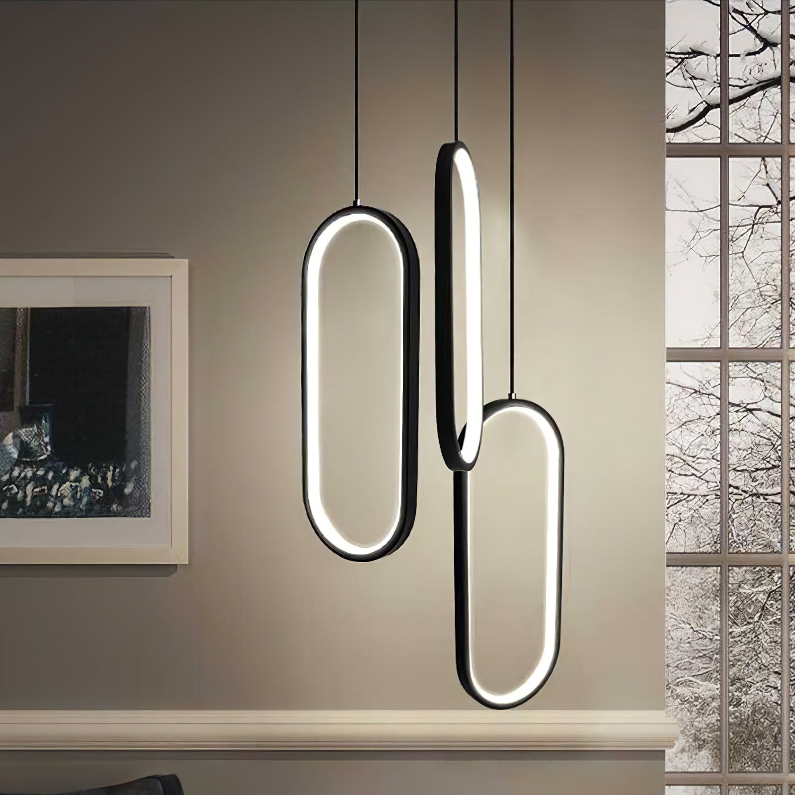 RAVENSCROFT GLASS DROPLET HANGING LANTERN
