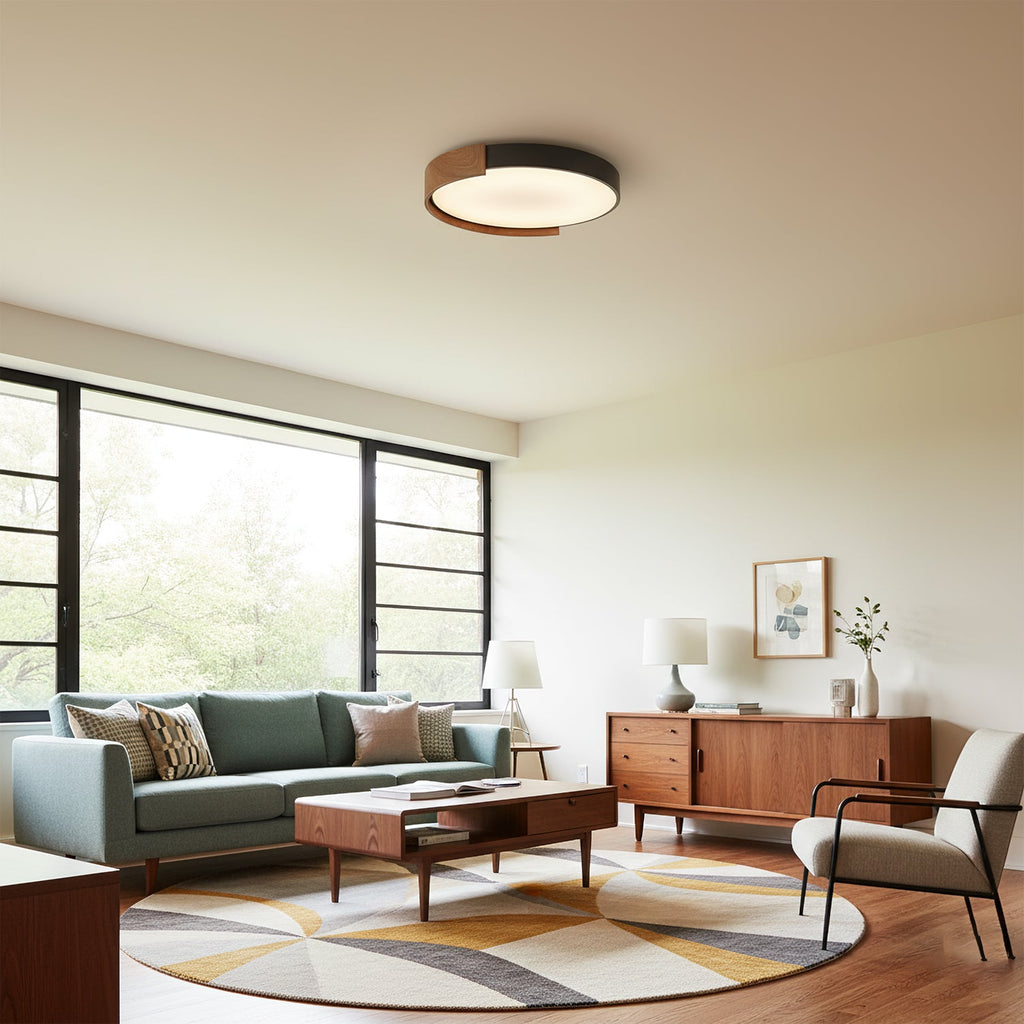 FENWICK RUSTIC WOODEN CEILING LANTERN