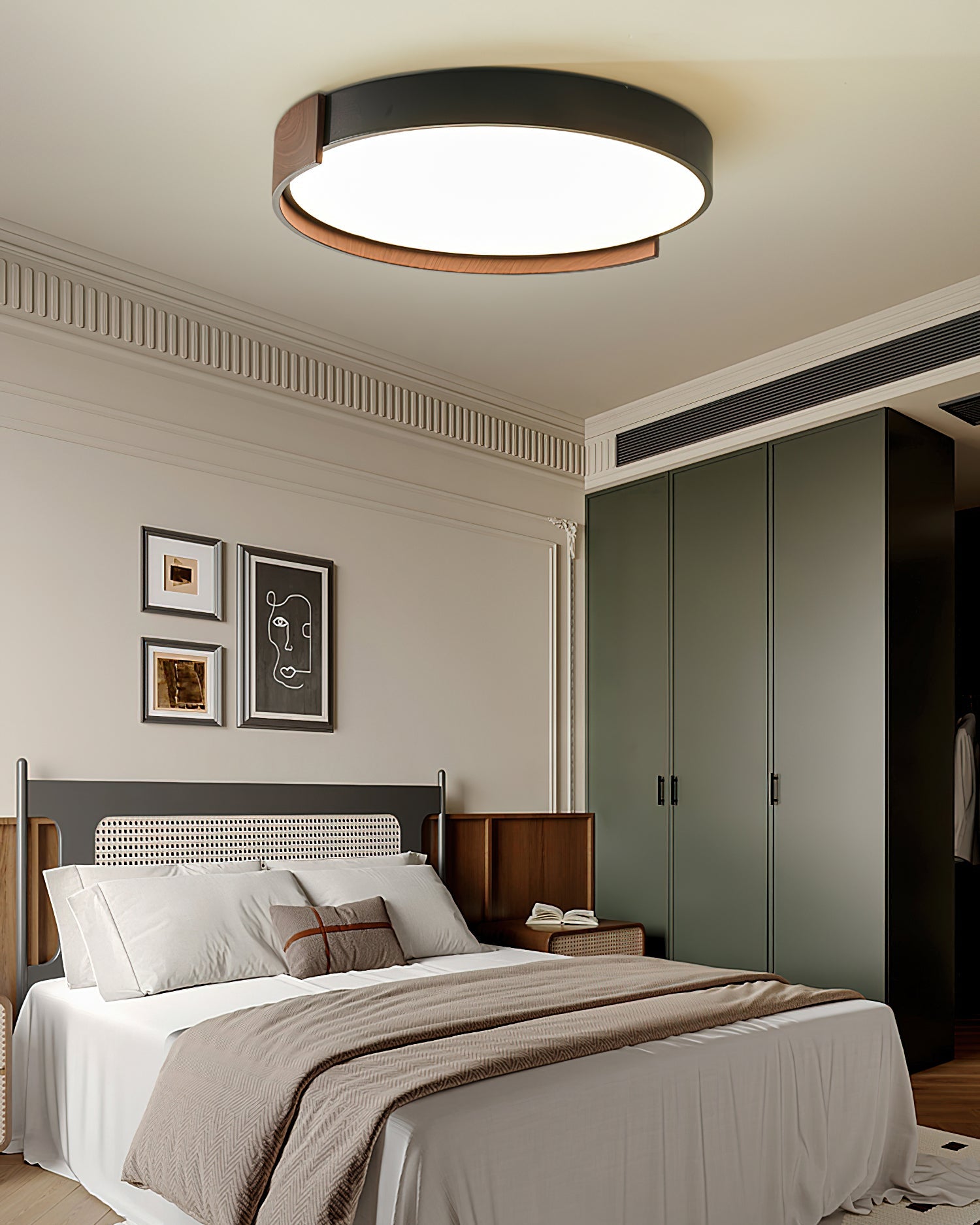 FENWICK RUSTIC WOODEN CEILING LANTERN