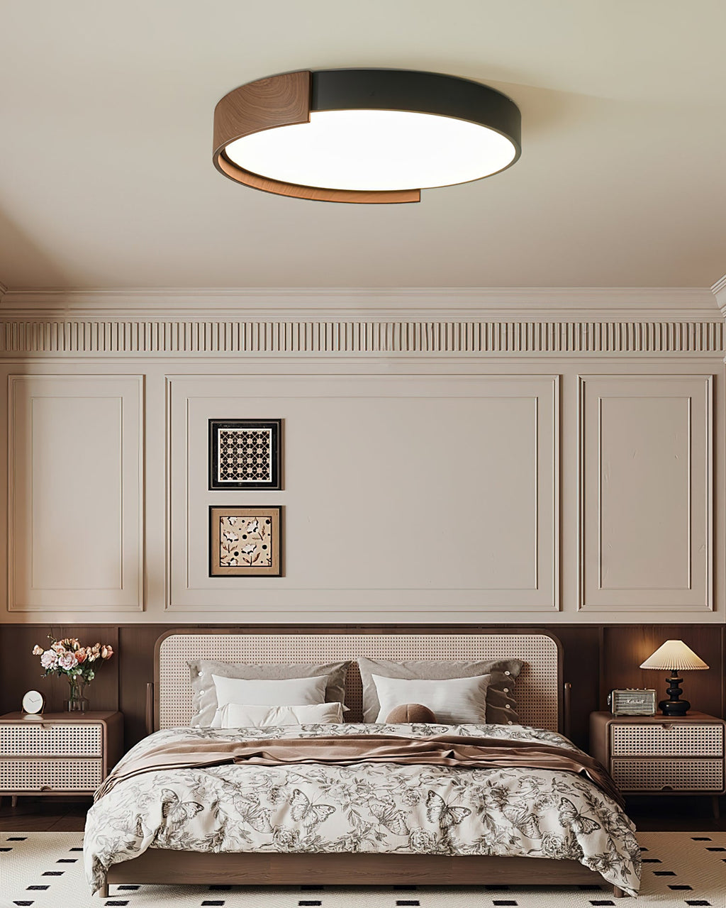 FENWICK RUSTIC WOODEN CEILING LANTERN