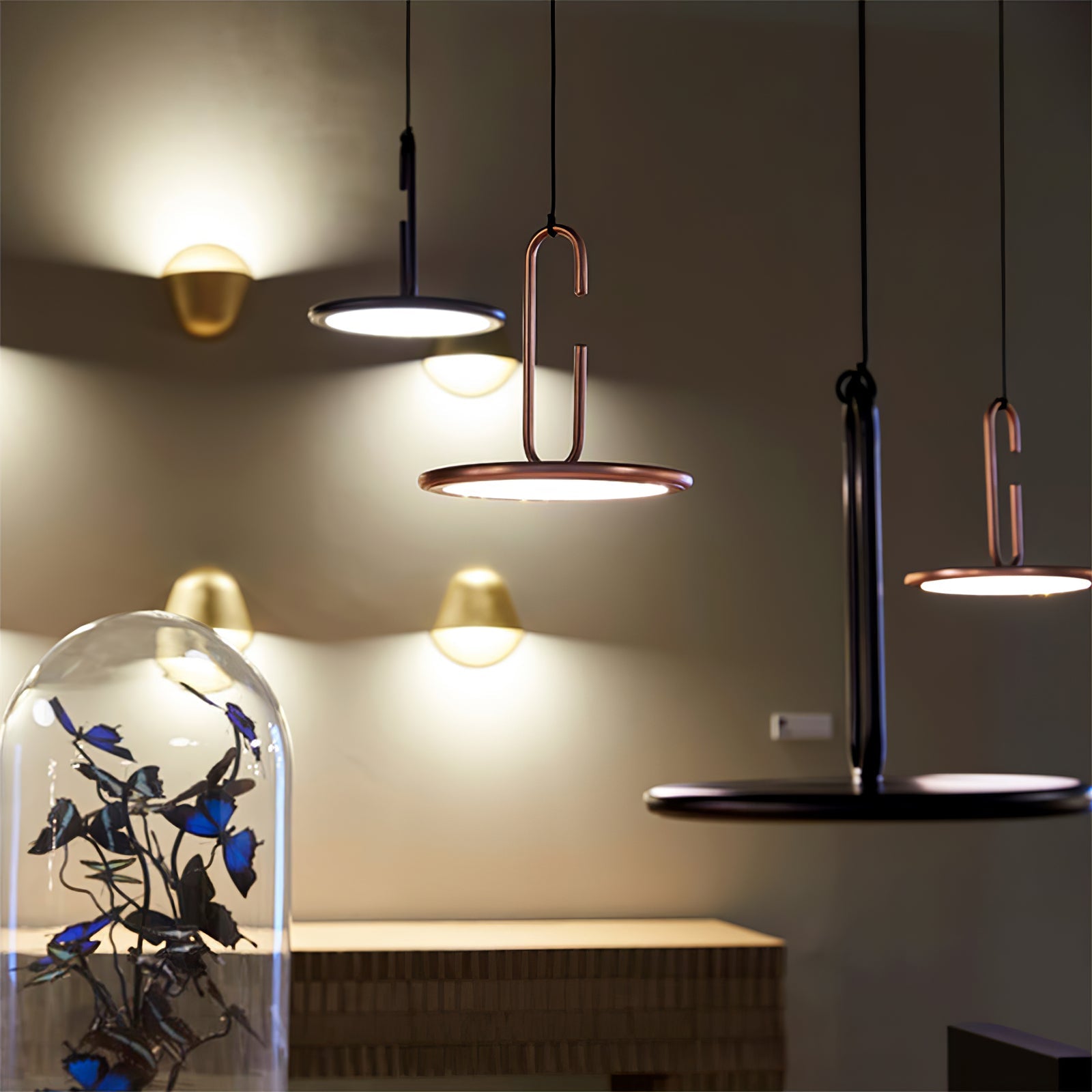 DALTON GEOMETRIC HANGING LANTERN