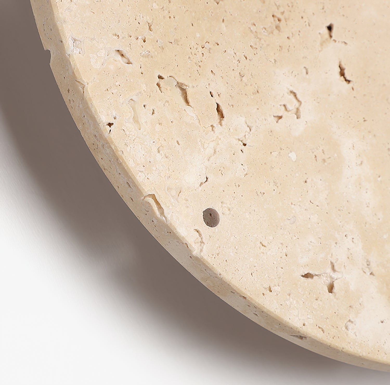 RAVENSTONE TRAVERTINE TIMEPIECE WALL SCONCE