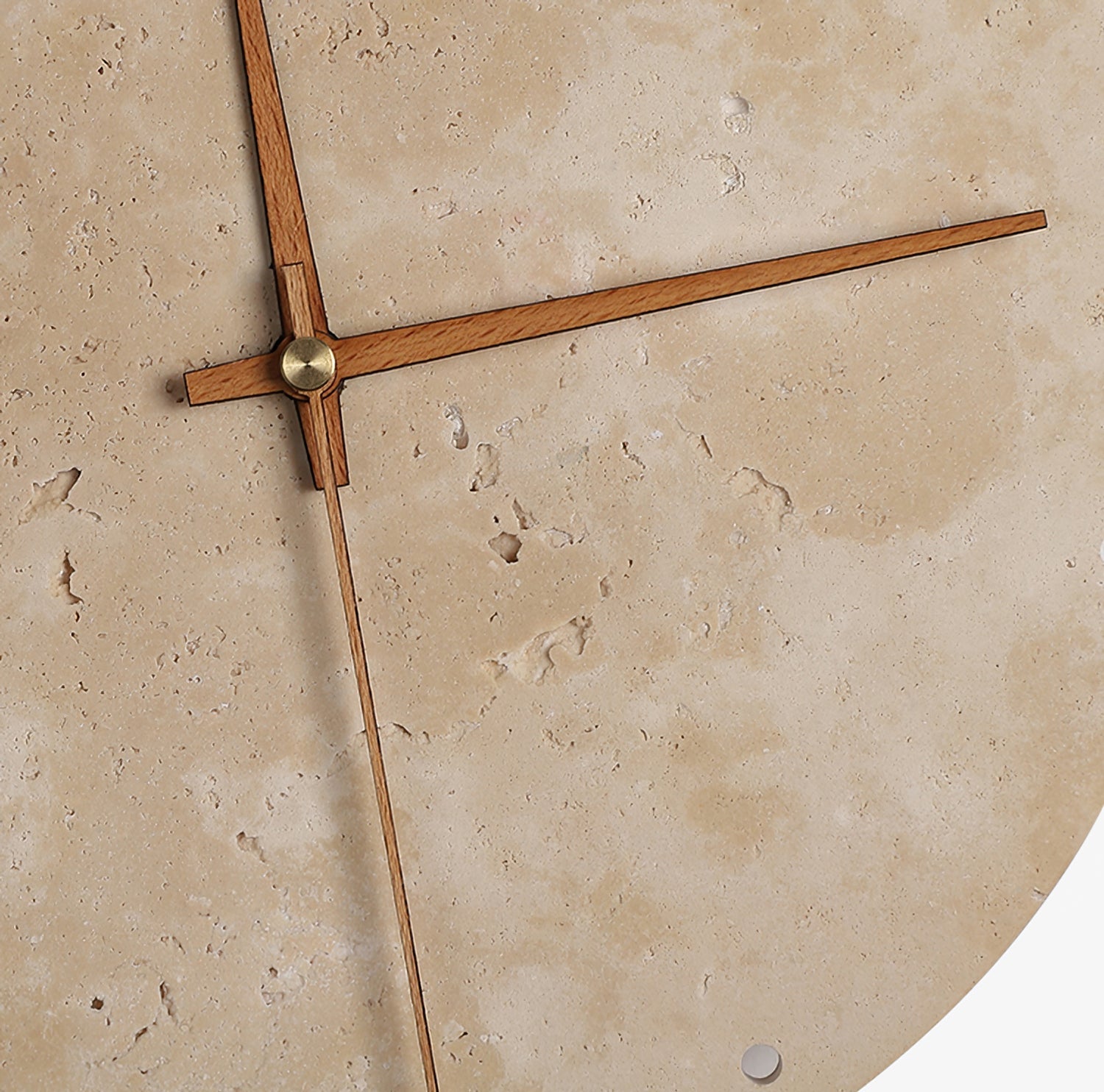 RAVENSTONE TRAVERTINE TIMEPIECE WALL SCONCE