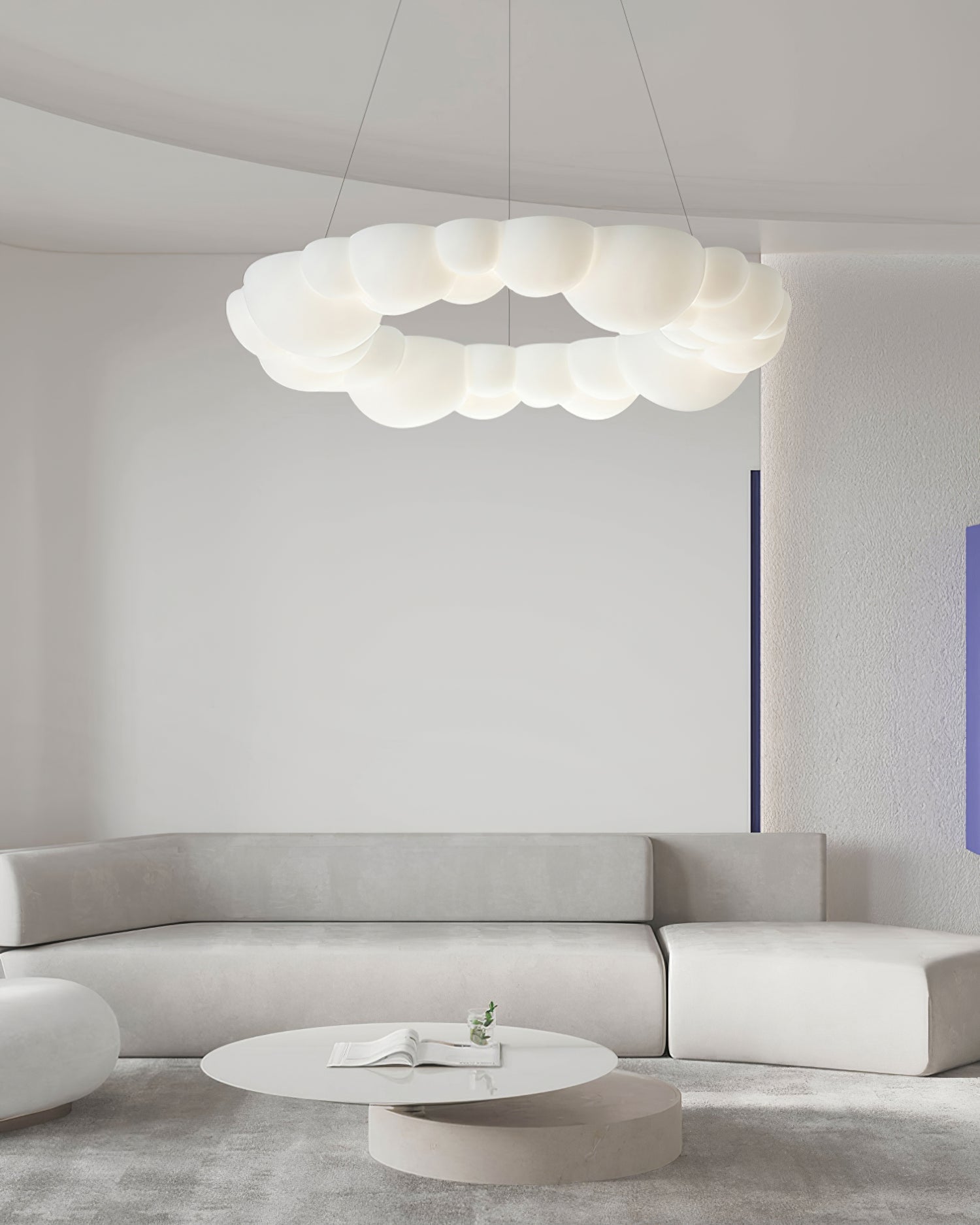 THISTLE CLOUD ORB LUMINAIRE