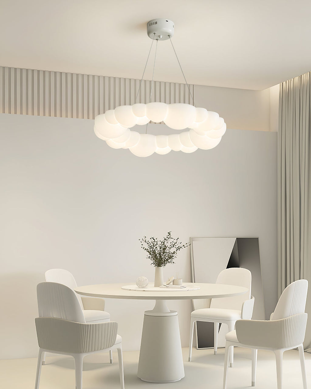 THISTLE CLOUD ORB LUMINAIRE