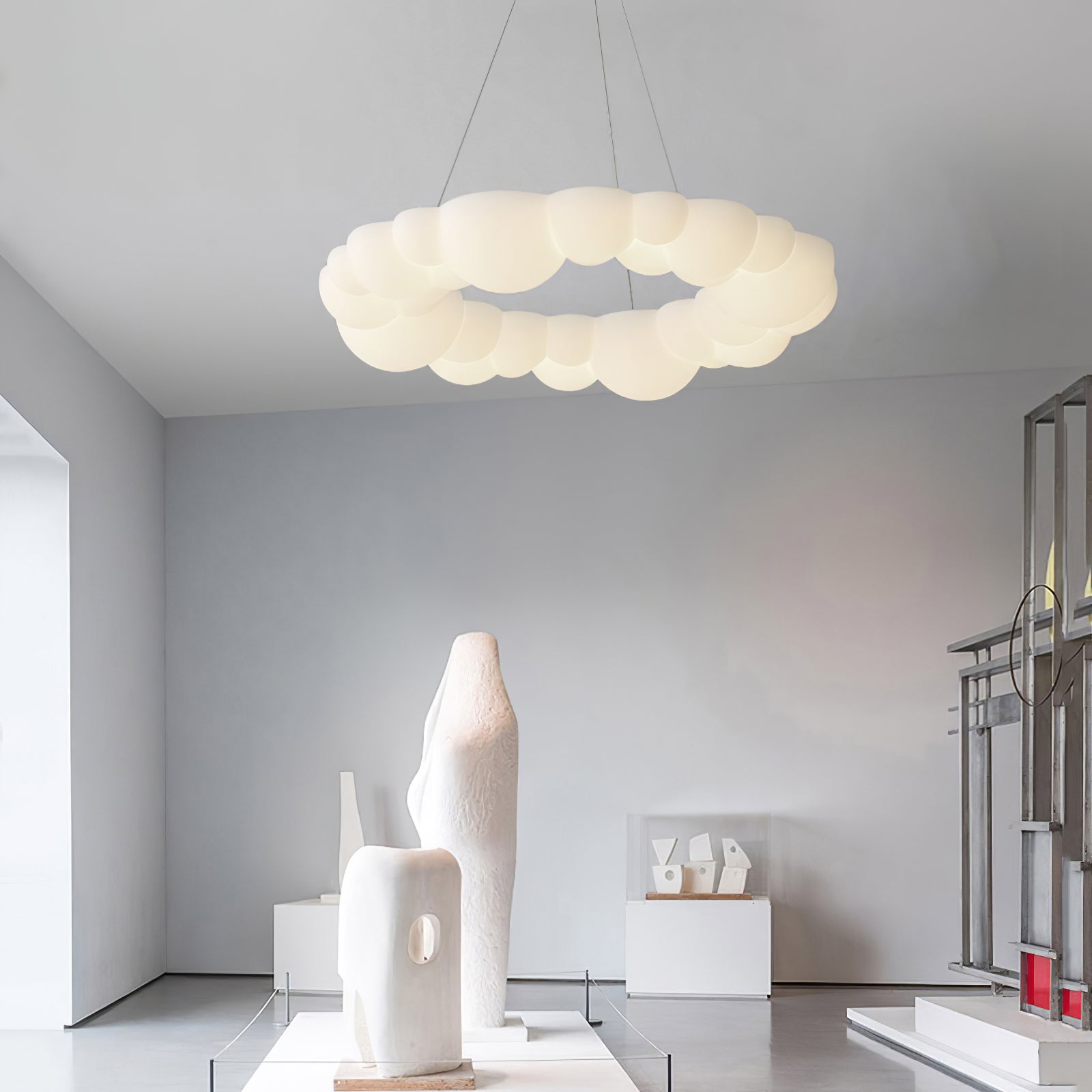 THISTLE CLOUD ORB LUMINAIRE