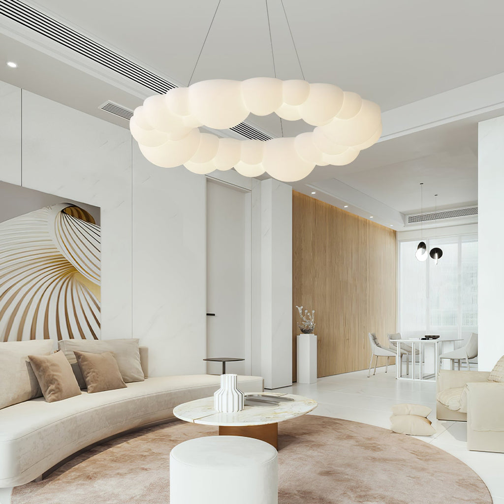 THISTLE CLOUD ORB LUMINAIRE