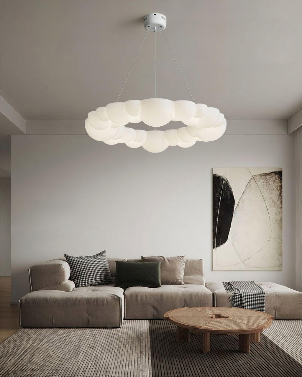 THISTLE CLOUD ORB LUMINAIRE