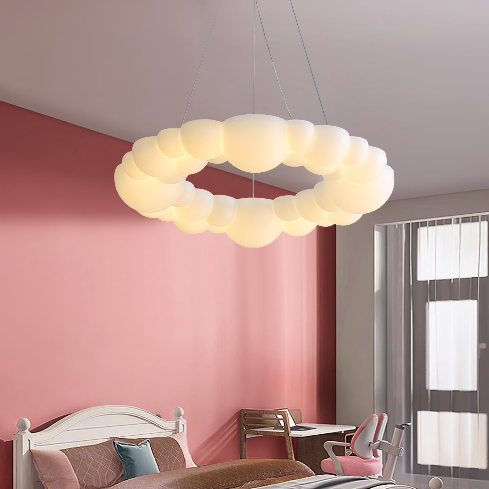 THISTLE CLOUD ORB LUMINAIRE
