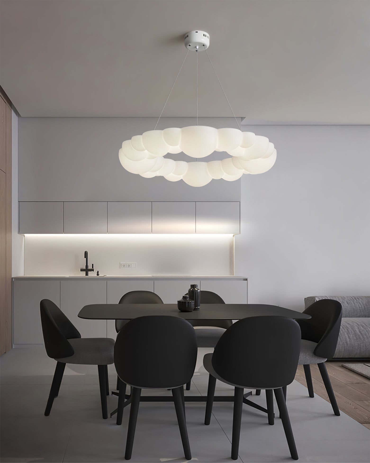 THISTLE CLOUD ORB LUMINAIRE