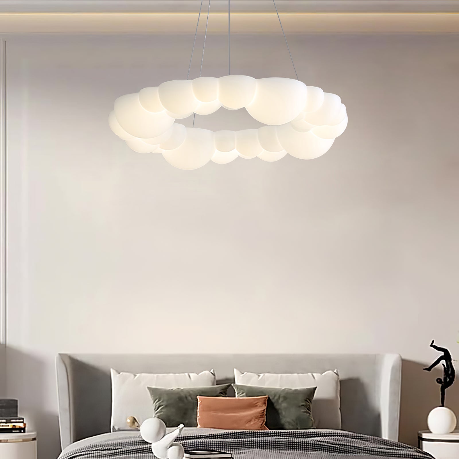 THISTLE CLOUD ORB LUMINAIRE