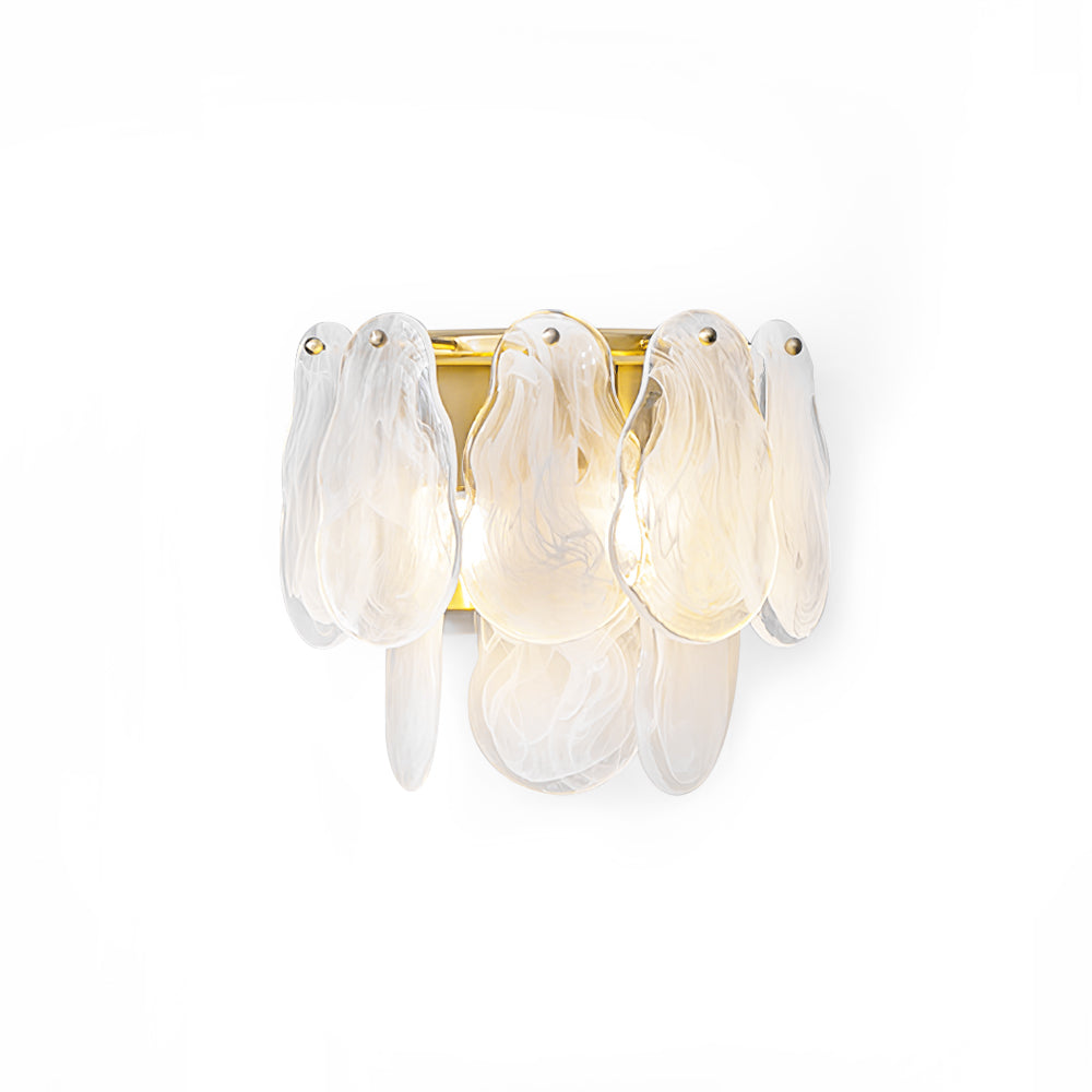 WINDSOR CLOUDY GLASS WALL SCONCE