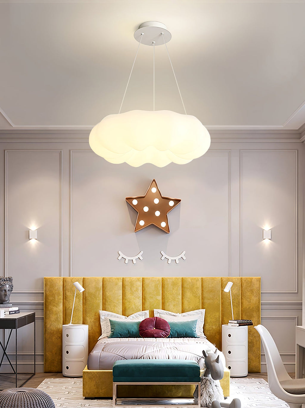 WHITBY CLOUD-SHAPED CEILING PENDANT