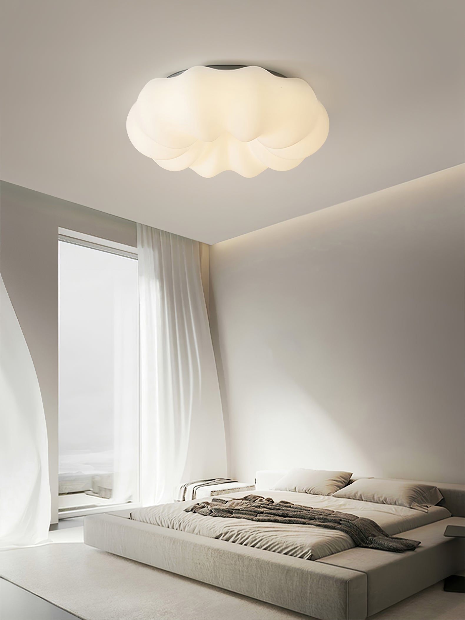 WHITBY CLOUD SCULPTED CEILING LANTERN