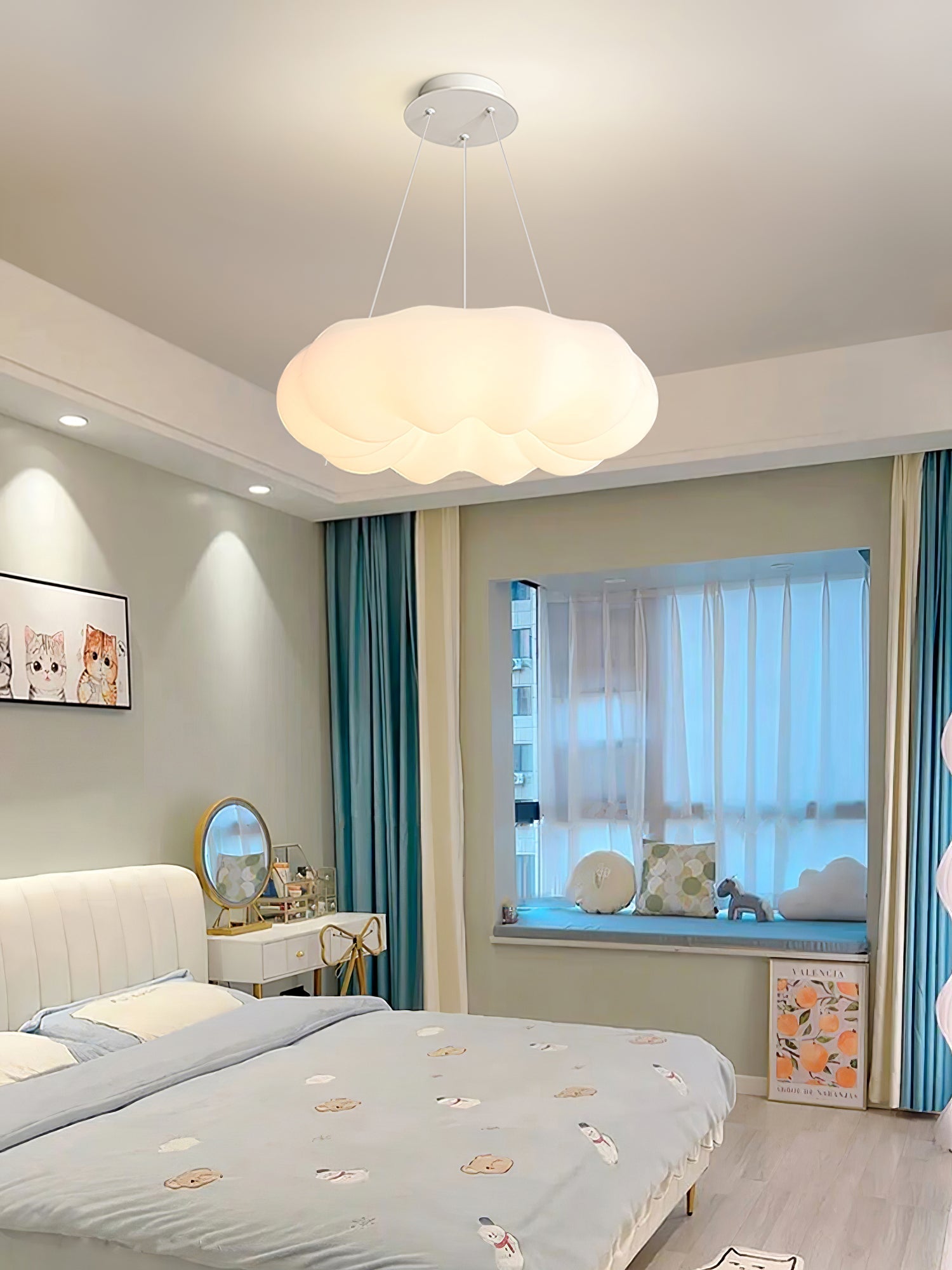 WHITBY CLOUD-SHAPED CEILING PENDANT