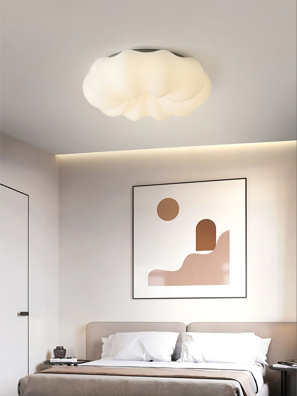 WHITBY CLOUD SCULPTED CEILING LANTERN