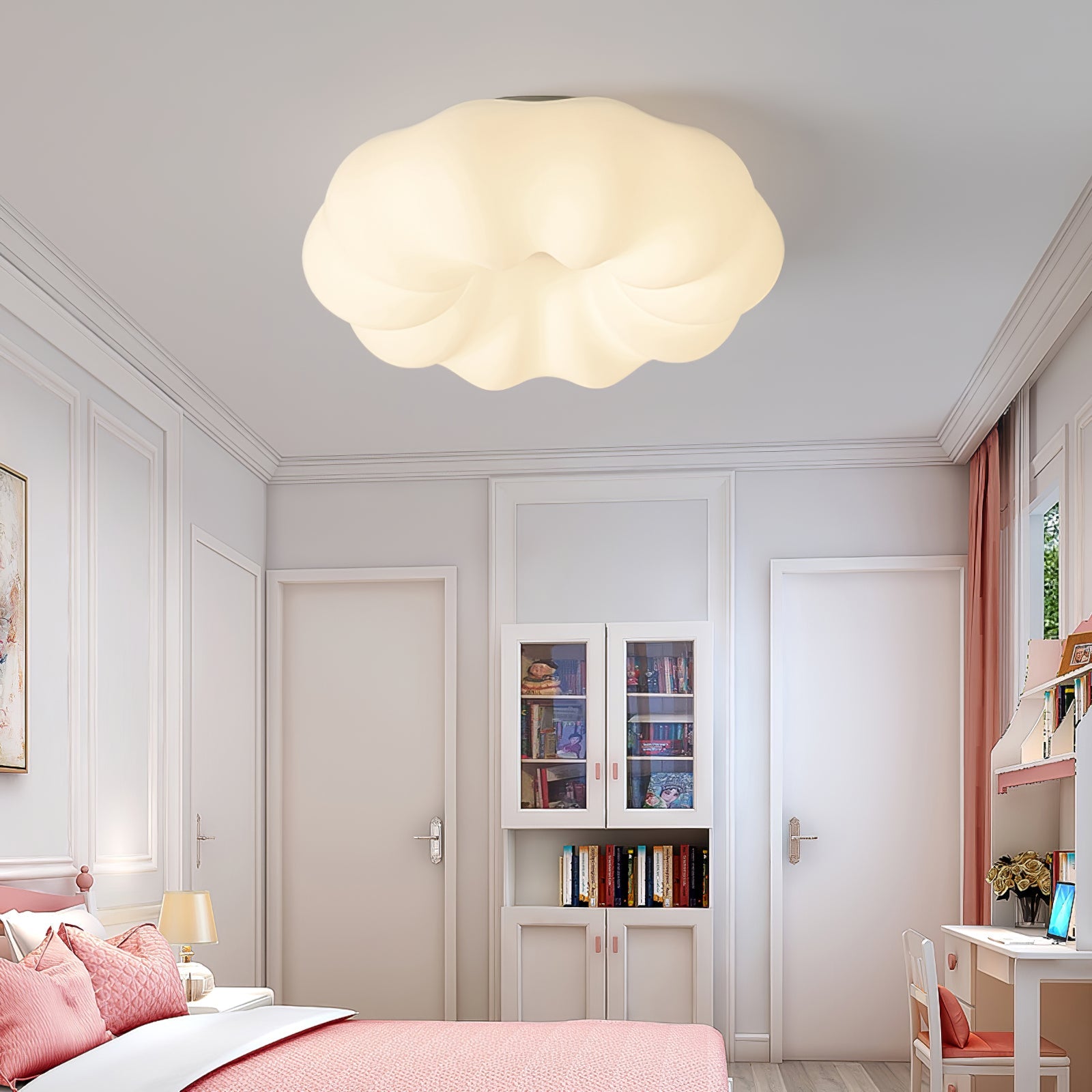 WHITBY CLOUD SCULPTED CEILING LANTERN