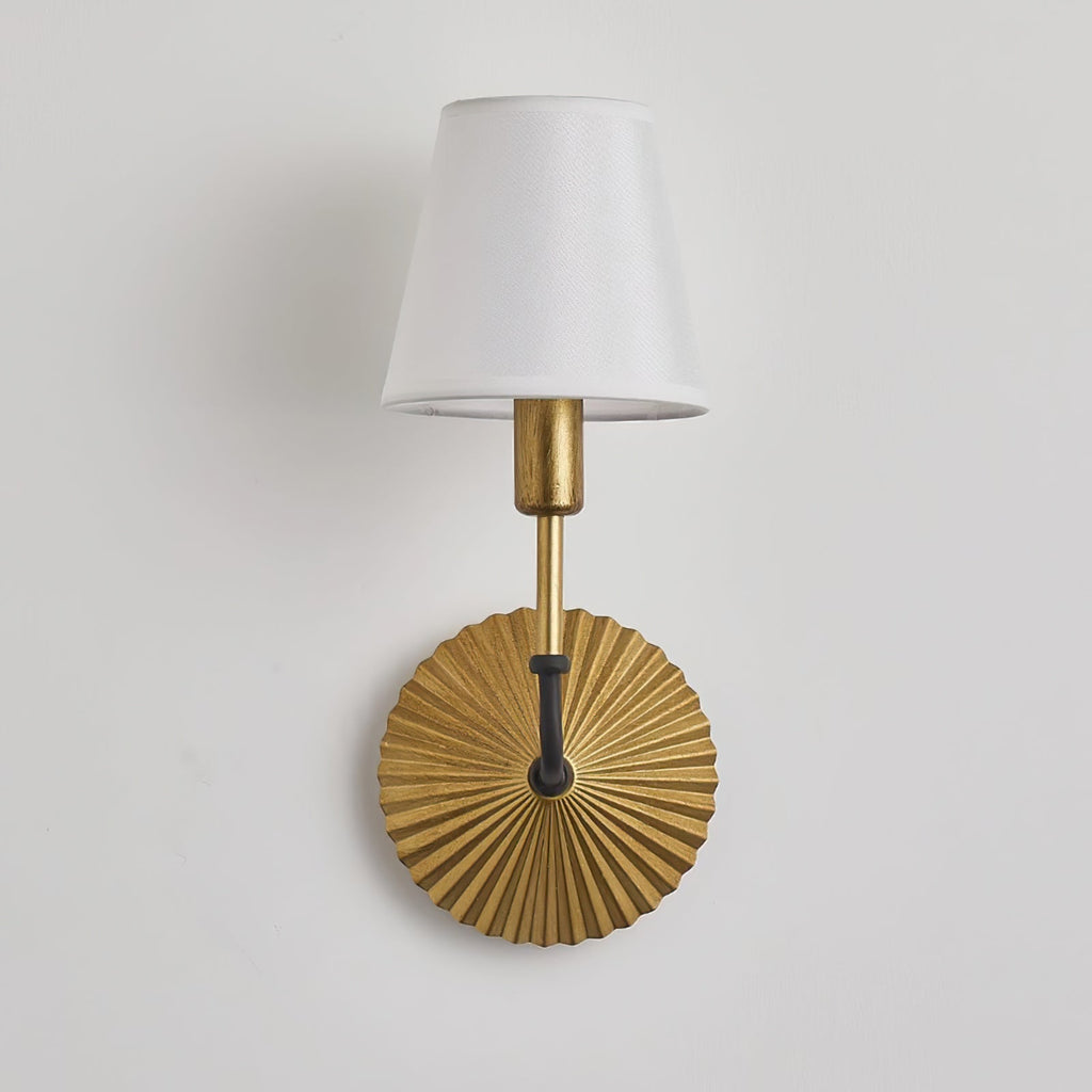 WINTHROP IVORY SHADE WALL SCONCE
