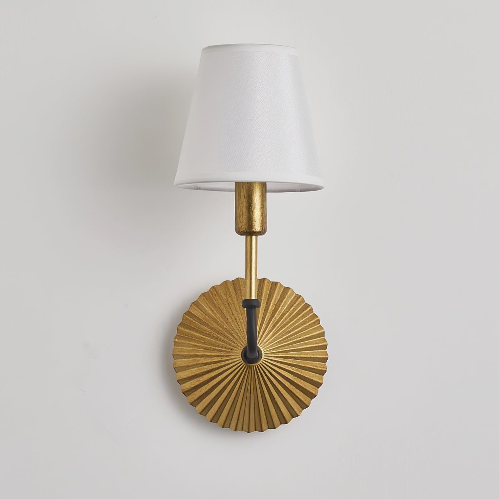 WINTHROP IVORY SHADE WALL SCONCE