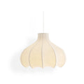WHITECROFT SILK DRAPED HANGING LANTERN