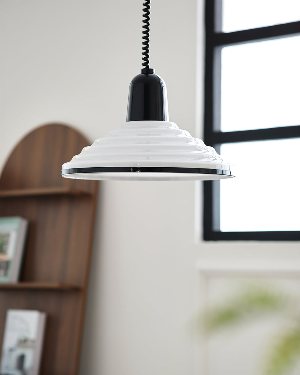 WINTHROP FROSTED GLASS HANGING LANTERN