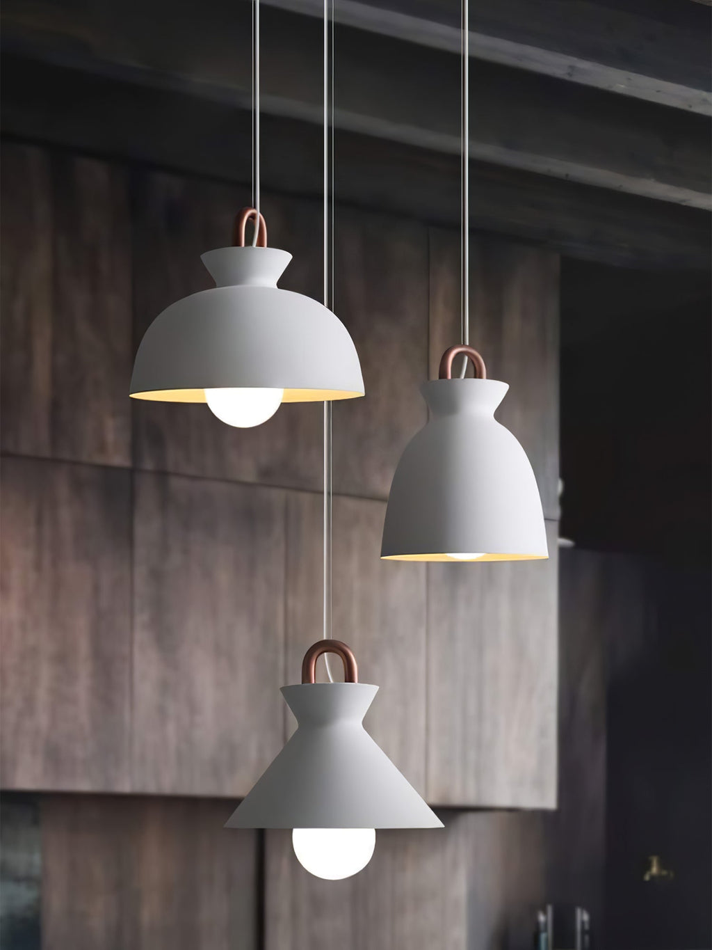WHITBY SPIRAL ILLUMINATION HANGING LAMP