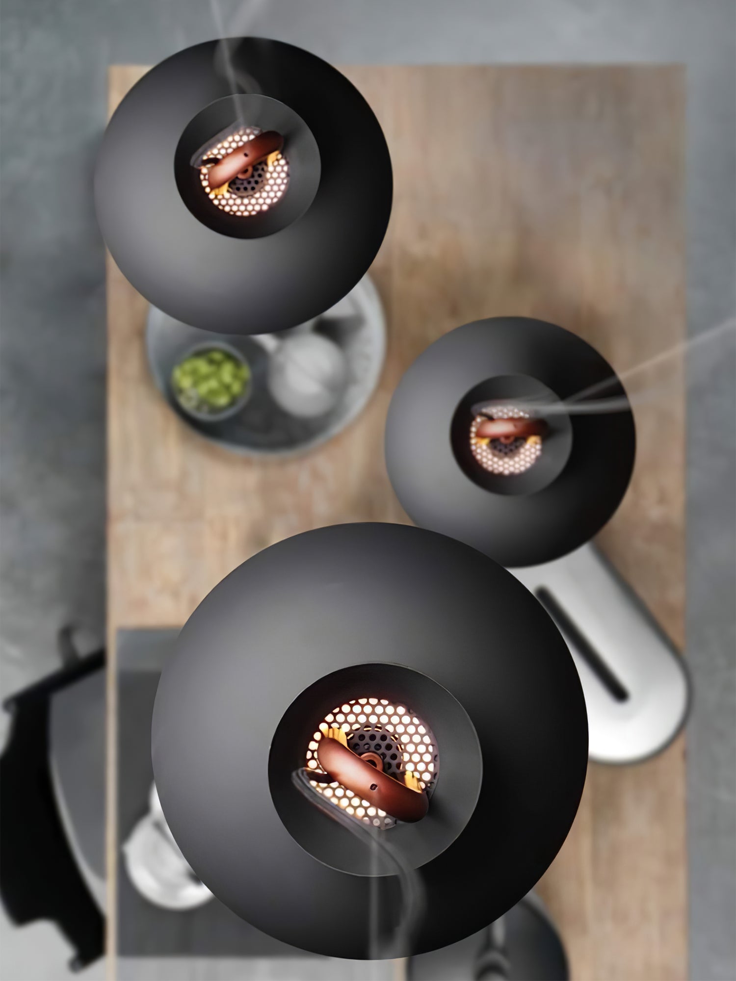 WHITBY SPIRAL ILLUMINATION HANGING LAMP