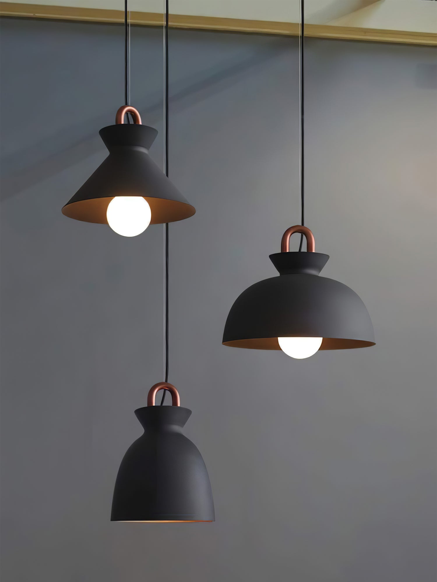 WHITBY SPIRAL ILLUMINATION HANGING LAMP