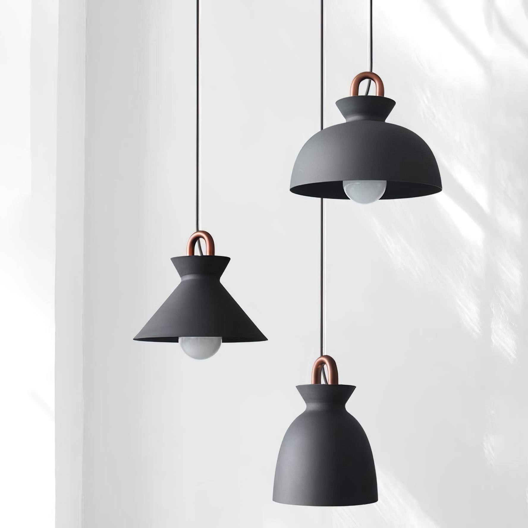 WHITBY SPIRAL ILLUMINATION HANGING LAMP