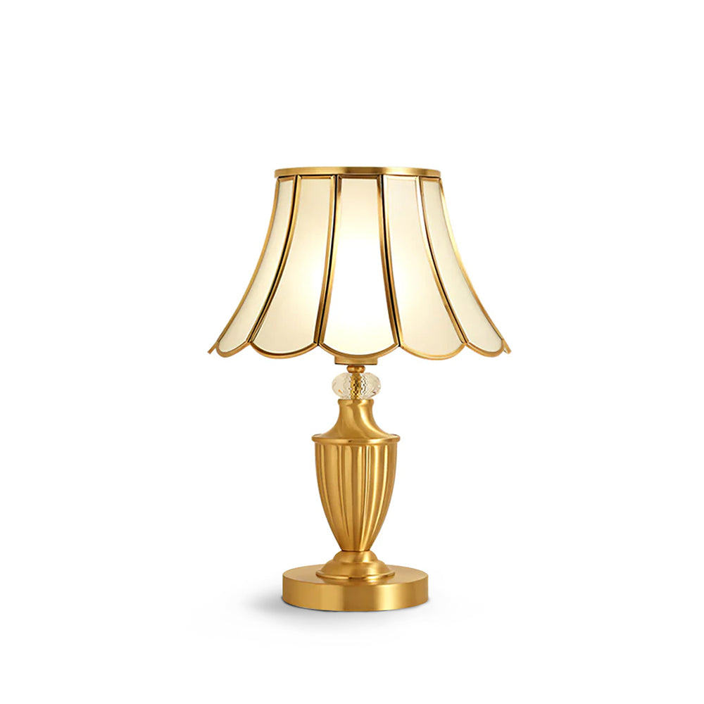 WINTHORPE CRYSTAL ENCRUSTED TABLE LANTERN
