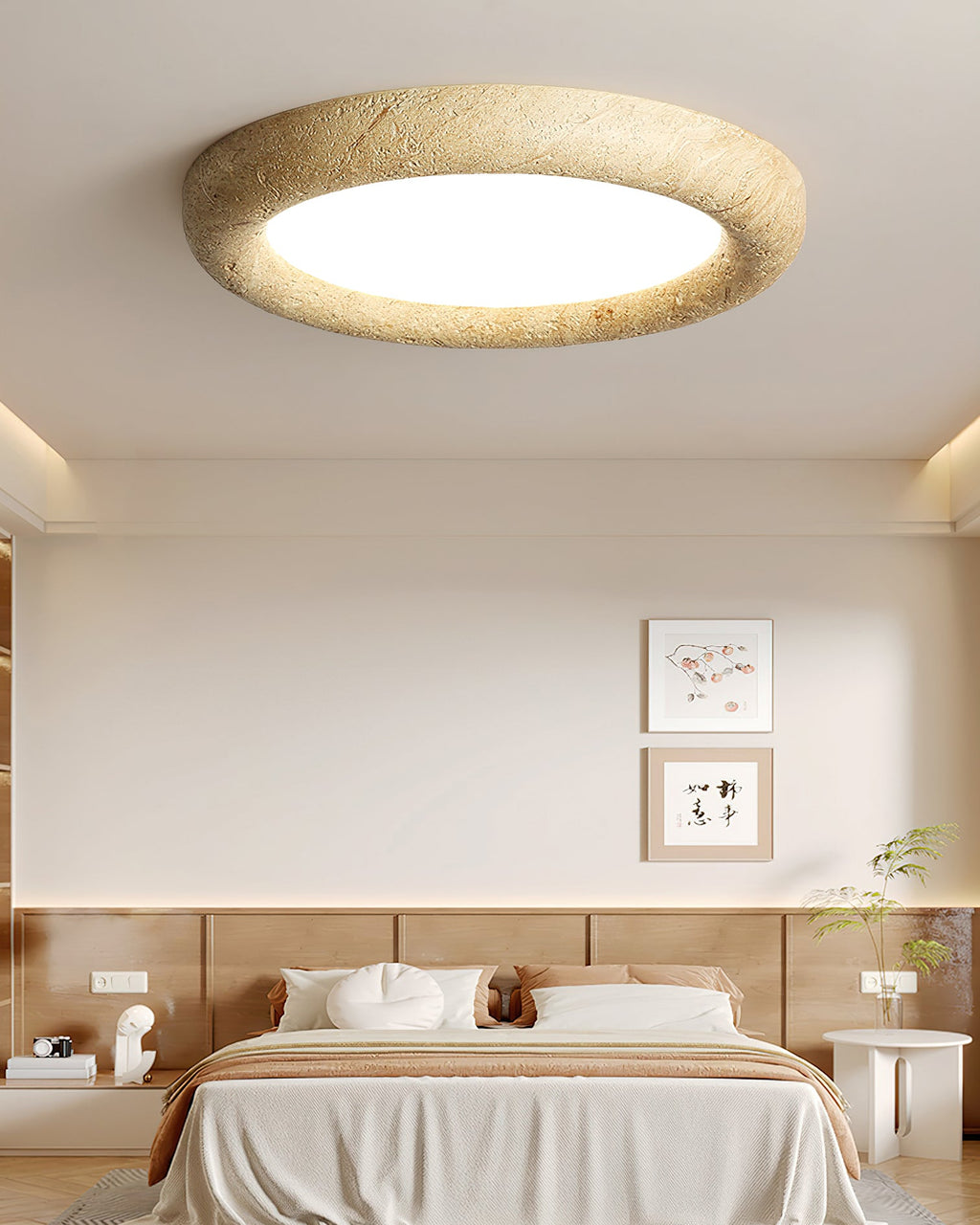 WINTHORPE MINIMALIST FLUSH MOUNT LIGHT