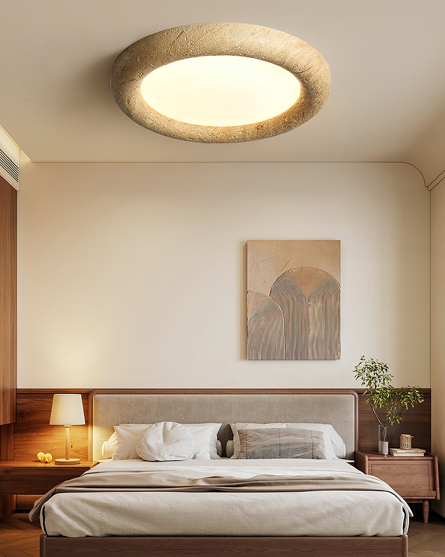 WINTHORPE MINIMALIST FLUSH MOUNT LIGHT