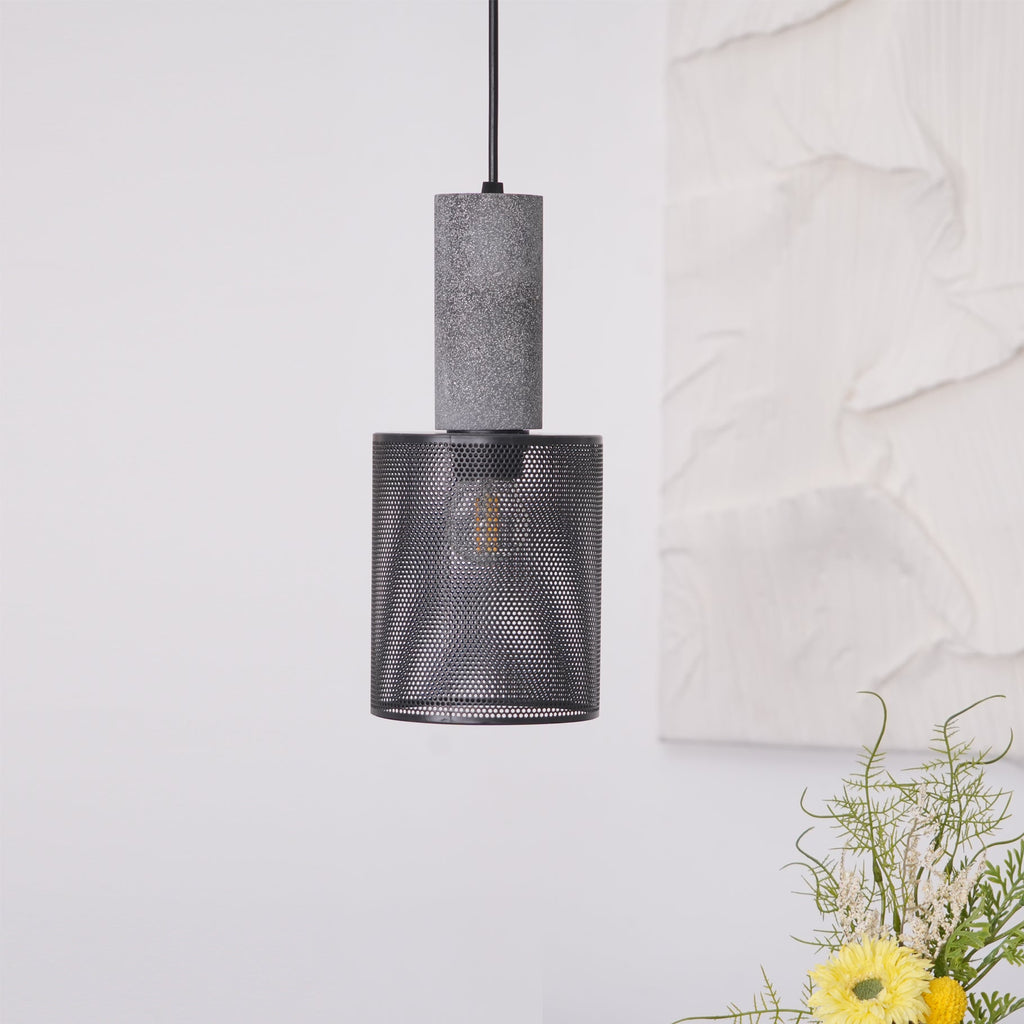 WINTHROP CONCRETE HANGING LANTERN