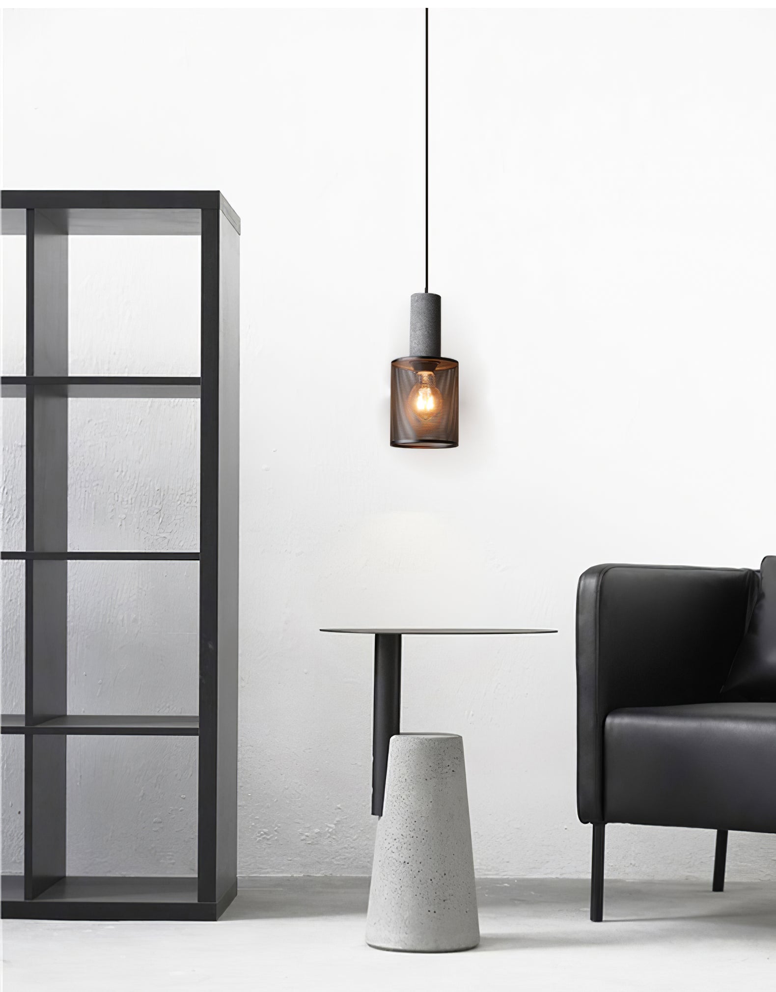 WINTHROP CONCRETE HANGING LANTERN