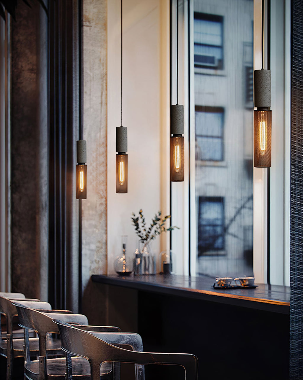 CAVENDISH CEMENT GLOW PENDANT