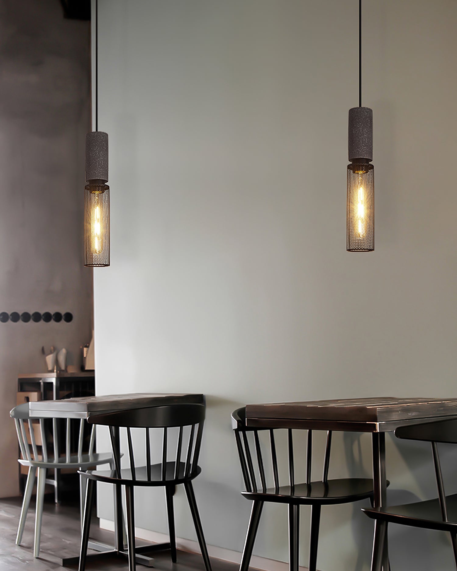 WINTHROP CONCRETE HANGING LANTERN