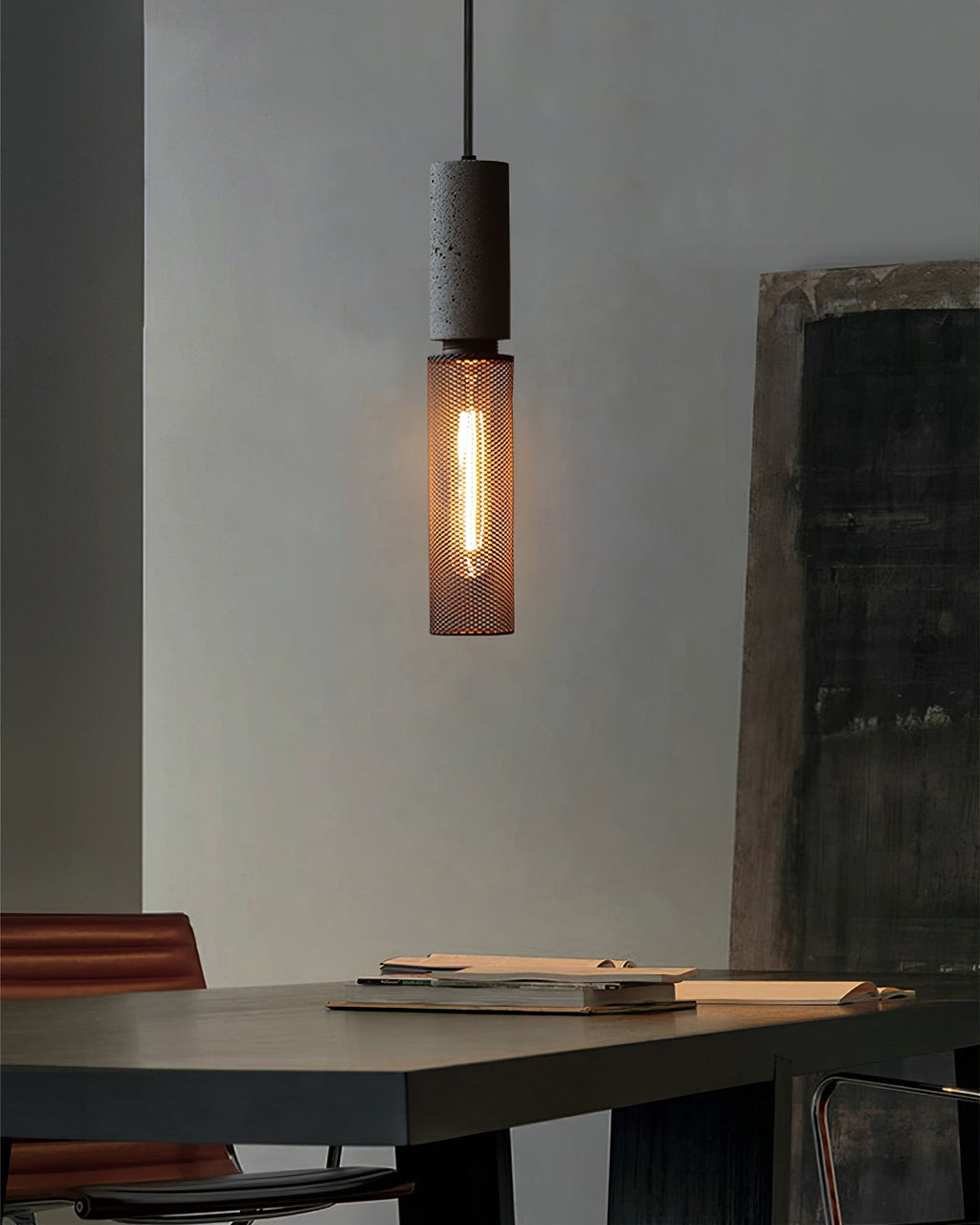 CAVENDISH CEMENT GLOW PENDANT