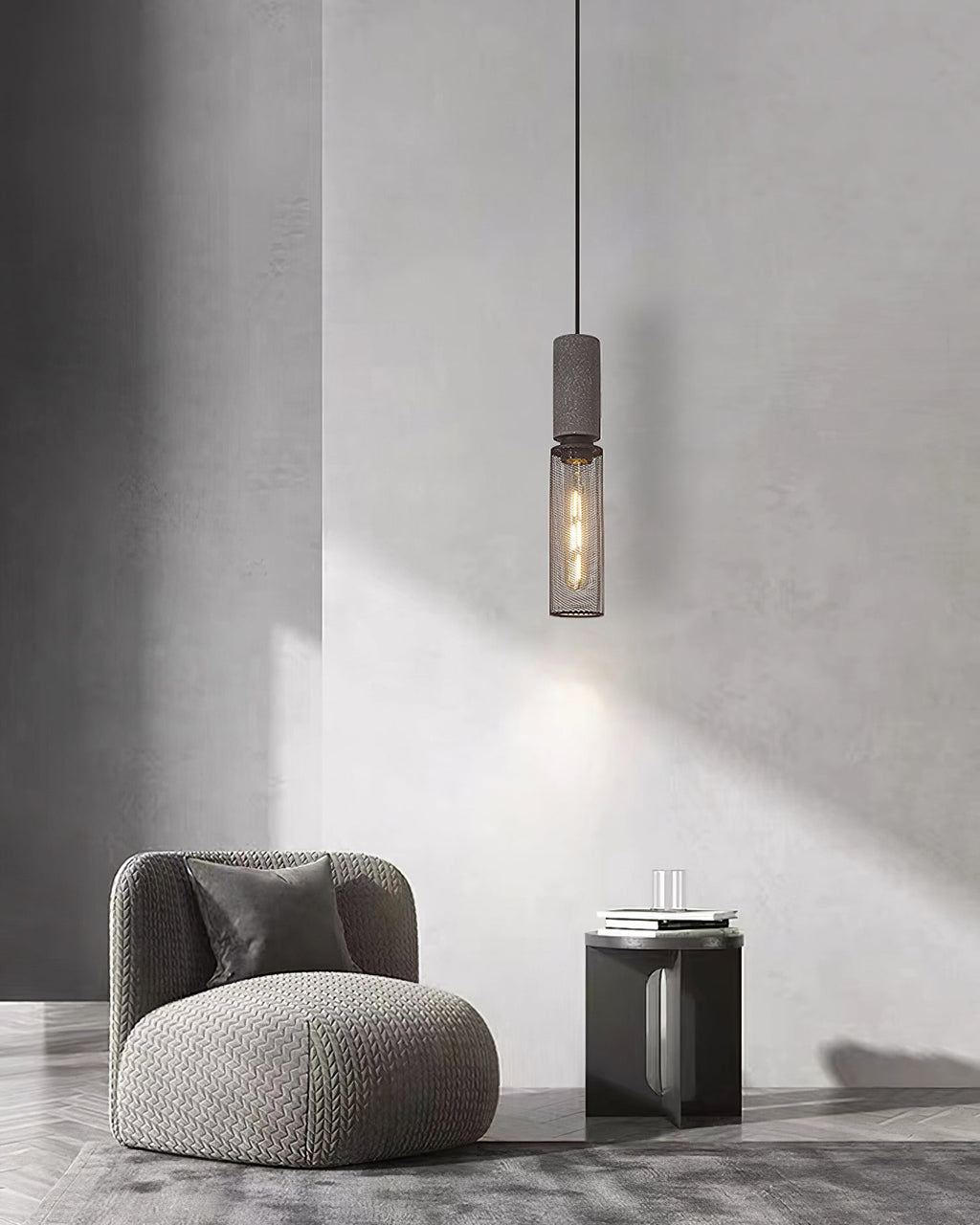 CAVENDISH CEMENT GLOW PENDANT