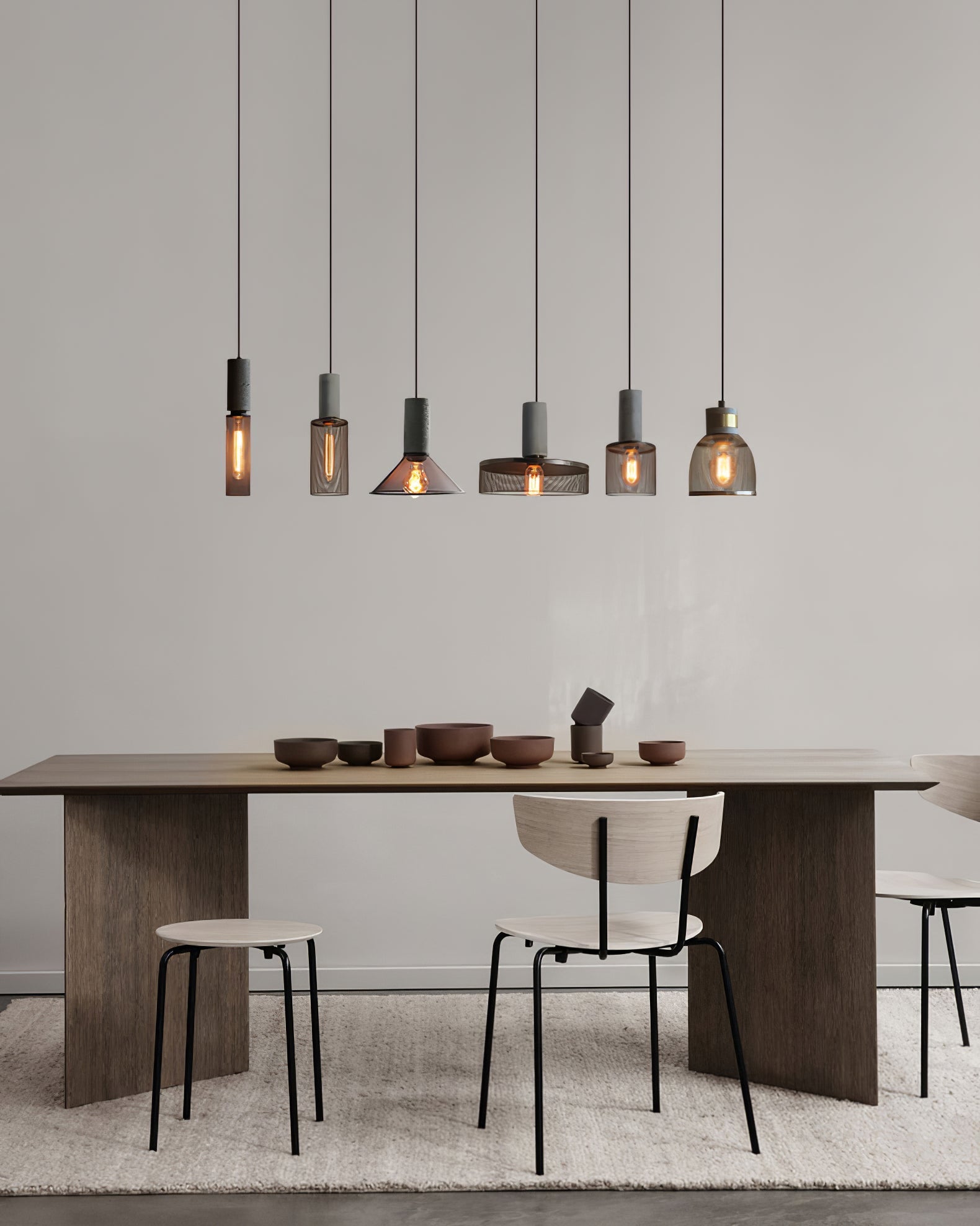 CAVENDISH CEMENT GLOW PENDANT