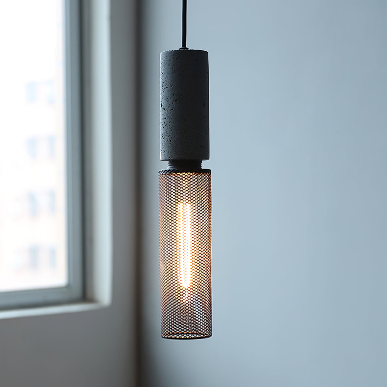 WINTHROP CONCRETE HANGING LANTERN