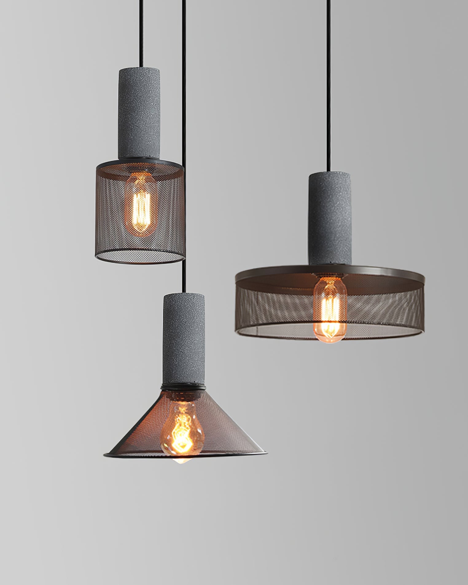 CAVENDISH CEMENT GLOW PENDANT