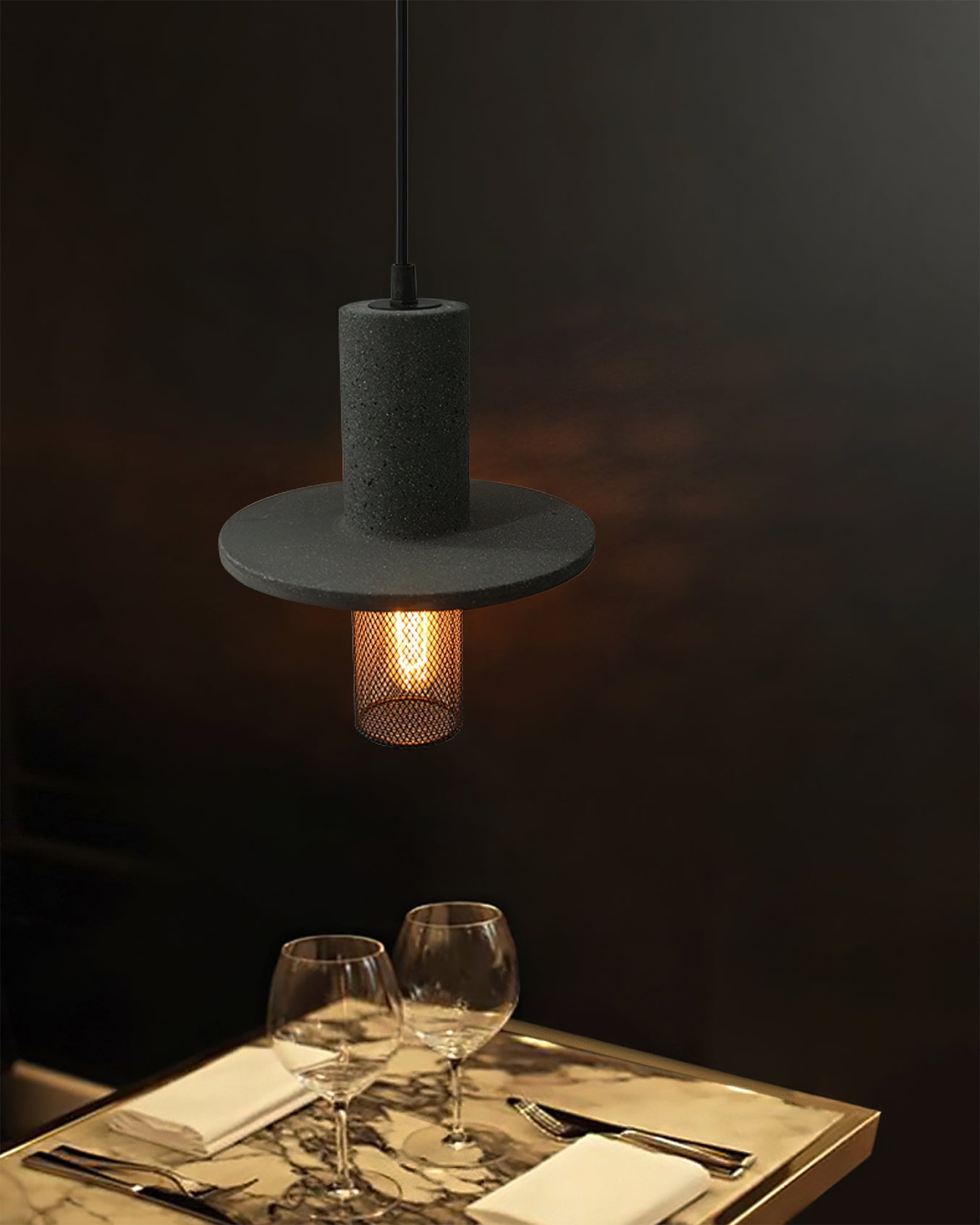 WINDSOR HANGING GLASS BELL LIGHT