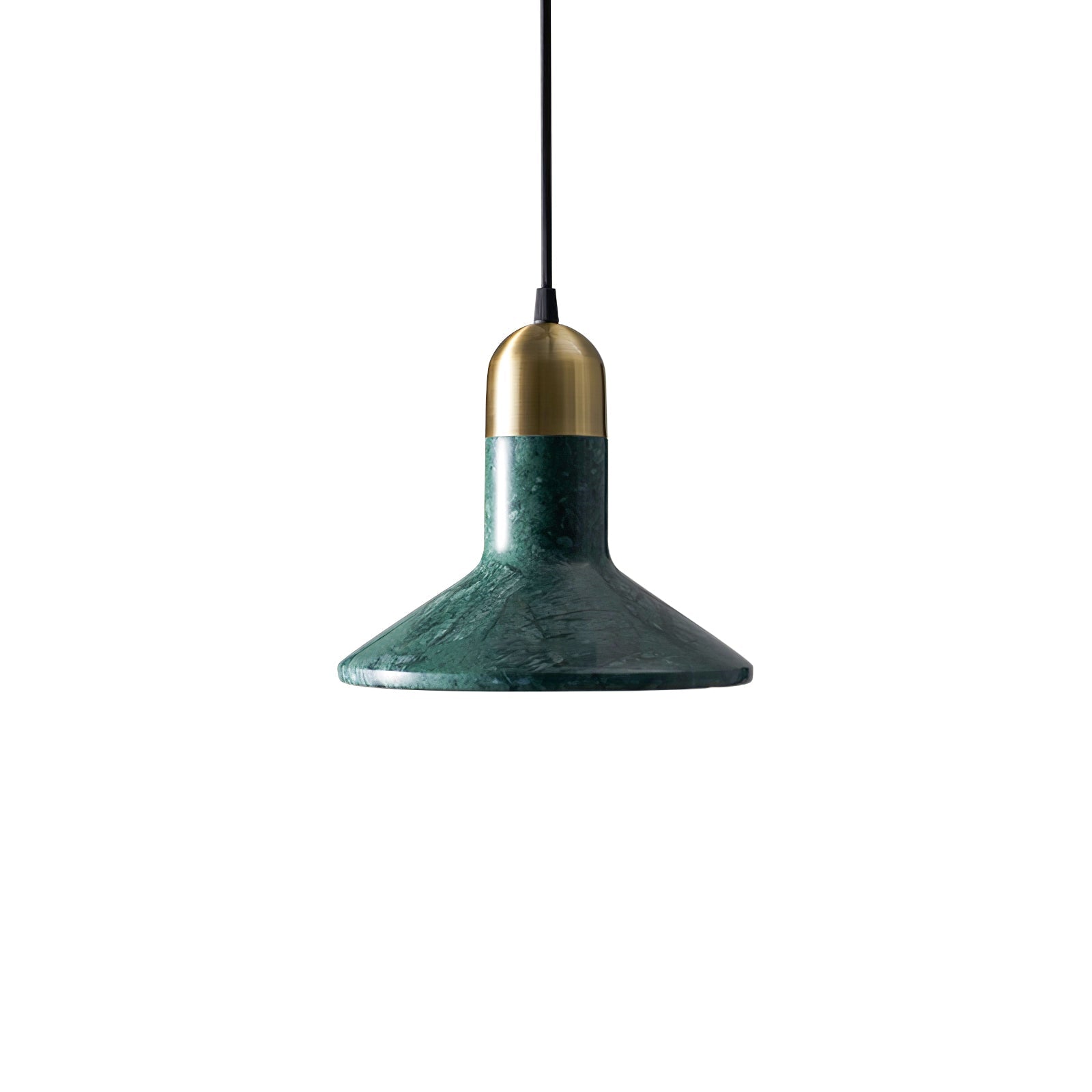 CARLETON MARBLE CONE HANGING LAMP