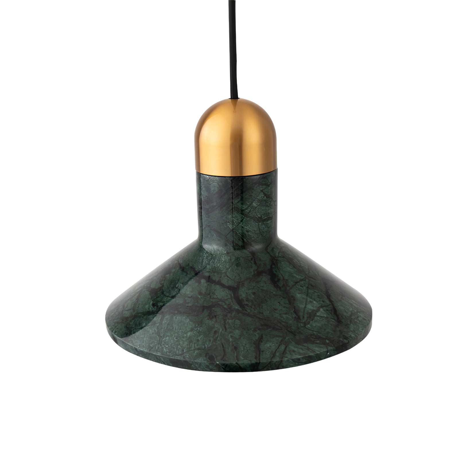 CARLETON MARBLE CONE HANGING LAMP