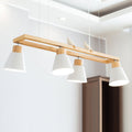 HEATHCLIFF WOODEN CONICAL LIGHTING FIXTURE