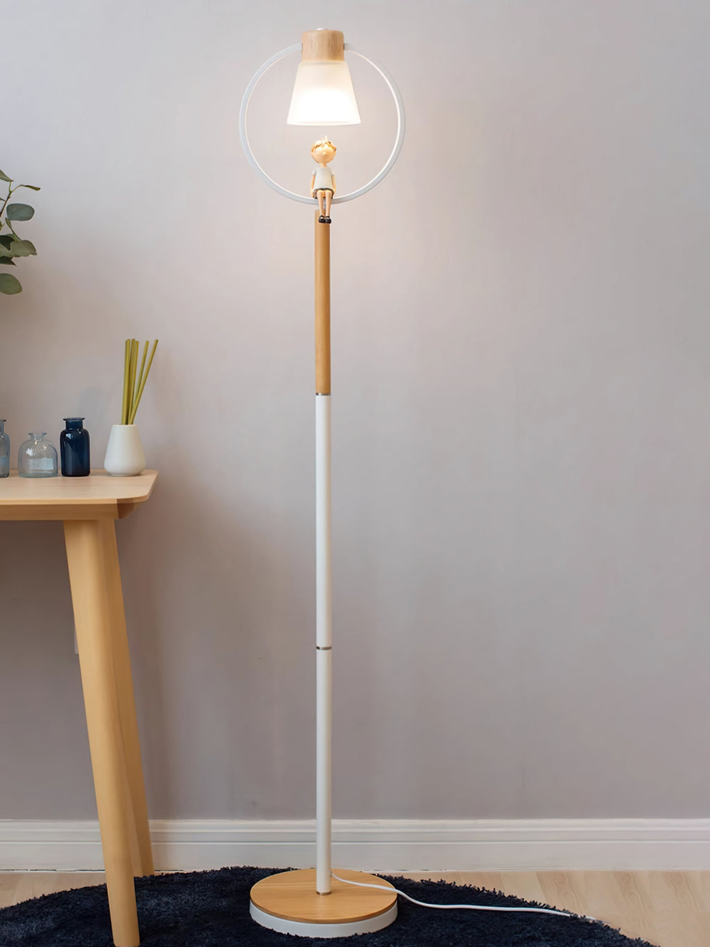 FENWICK WOODEN CONICAL LANTERN