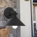 BRADSHAW CONE SHAPED OUTDOOR LIGHTING FIXTURE