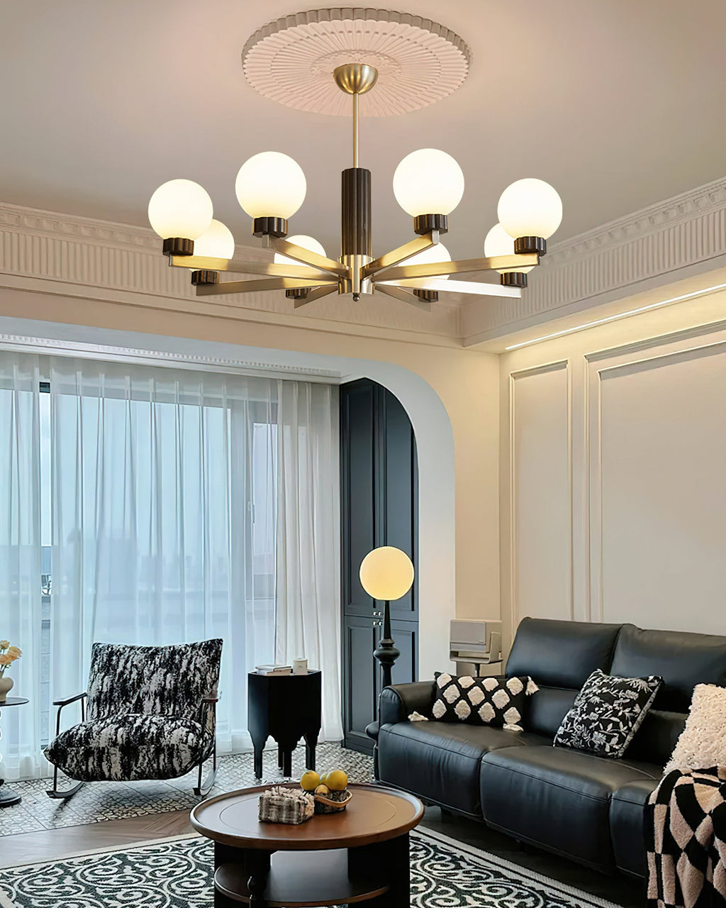 ELTHAM CRYSTAL DROPLET CEILING LIGHT