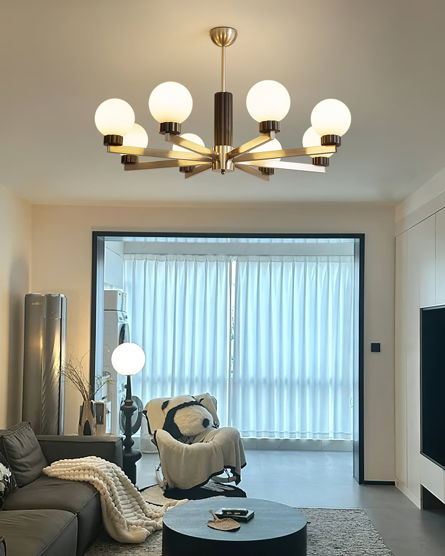 ELTHAM CRYSTAL DROPLET CEILING LIGHT